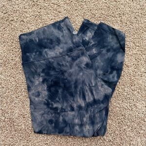 lululemon athletica Navy Tie-Dye Pants